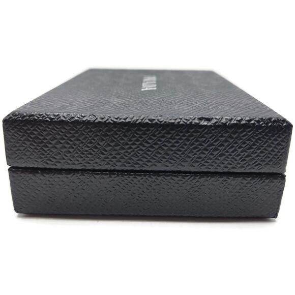 Prada Teddy Bear Keychain Purse Charm Beige Black Saffiano Leather with Crystals - Picture 8 of 11